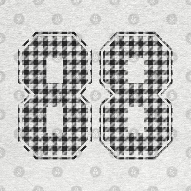 Plaid Number - 88 - Dark by tavare